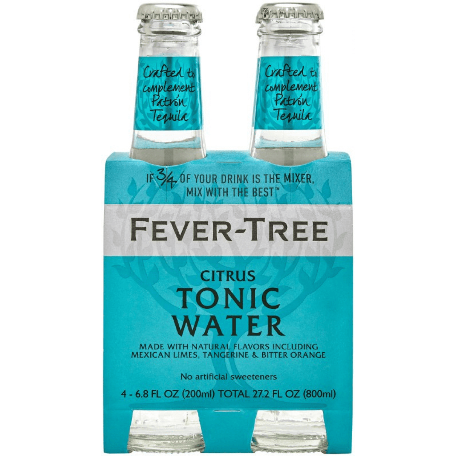 Fever Tree Citrus Tonic Water 4 Pack | 200ml
