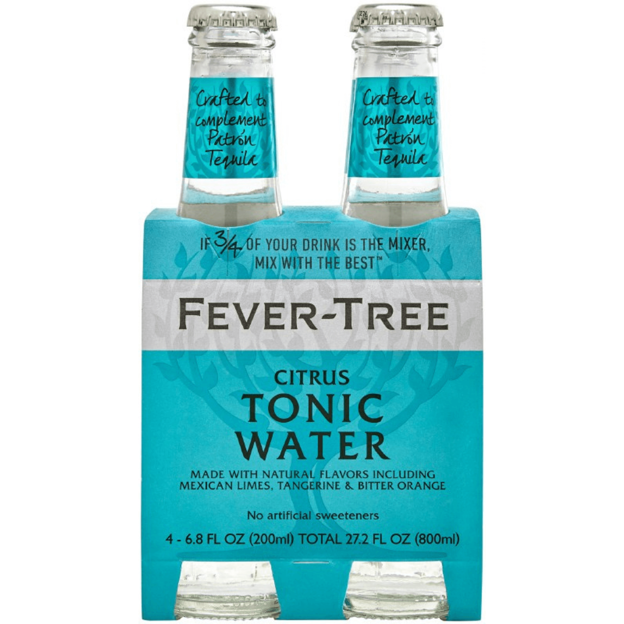 Fever Tree Citrus Tonic Water 4 Pack | 200ml