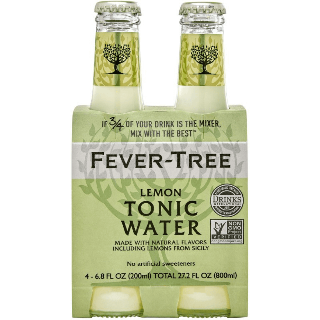 Fever Tree Lemon Tonic Water 4 Pack | 200ml