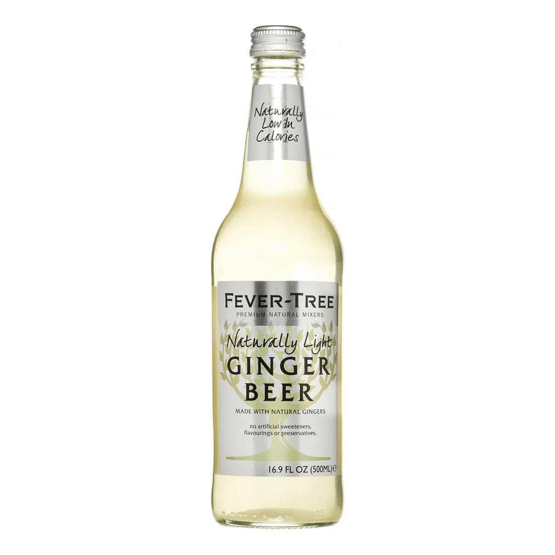Fever Tree Light Ginger Beer 500ml (16.9oz)