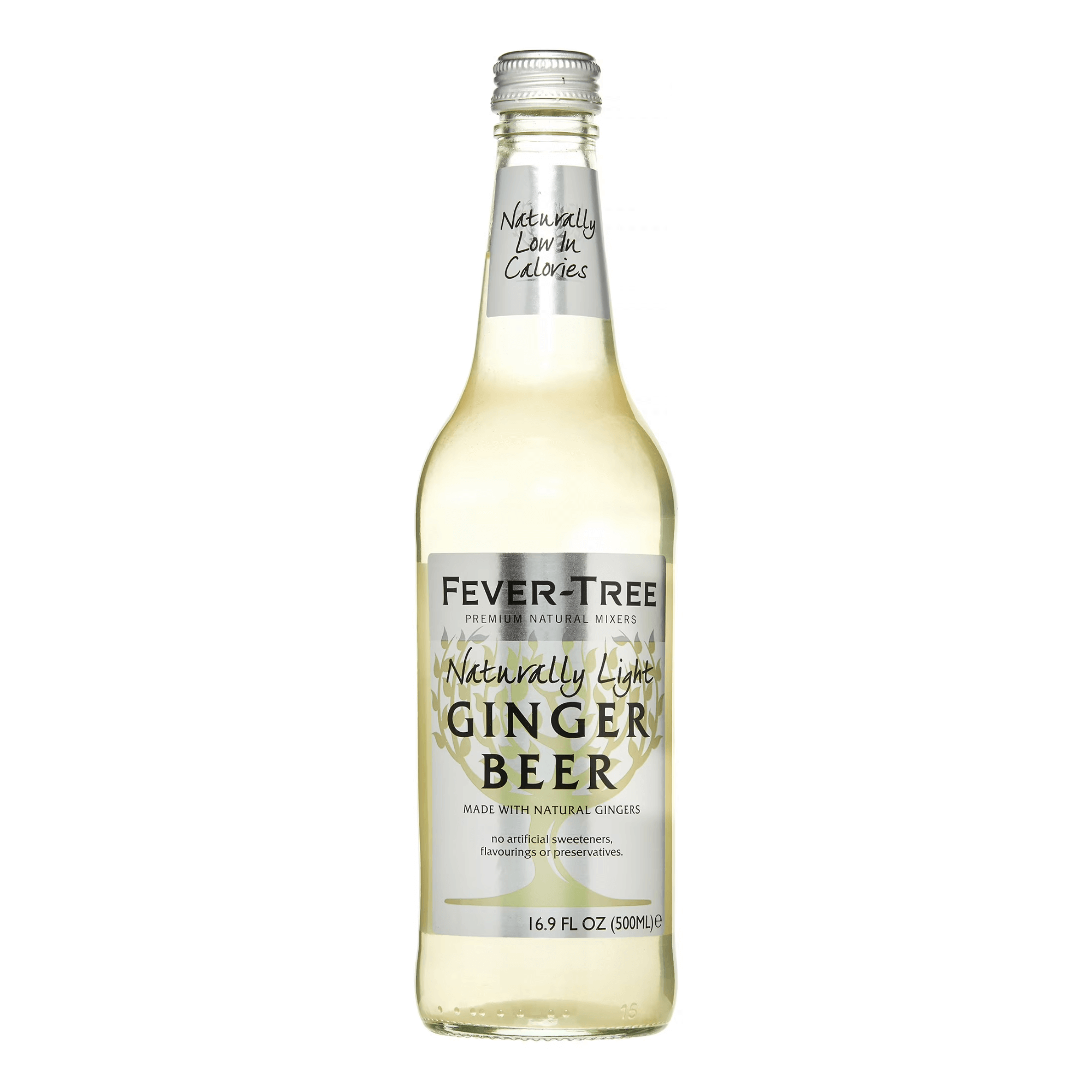 Fever Tree Light Ginger Beer 500ml (16.9oz)