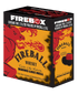 Fireball Cinnamon Whisky 3.5L Bag in Box packaging with fiery dragon logo and slogan &