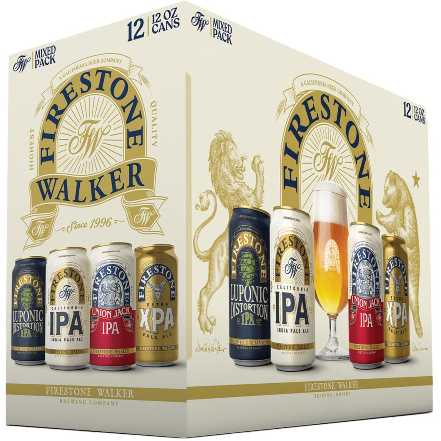Firestone Walker IPA Mixed 12 Pack | 12oz Cans
