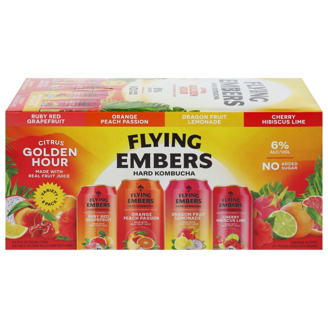 Flying Embers Golden Hour Variety 8 Pack | 12oz Cans