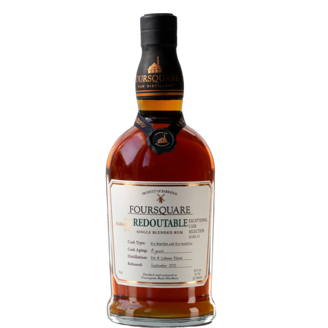 Foursquare Redoutable 14YR  Single Blended Rum 750ml