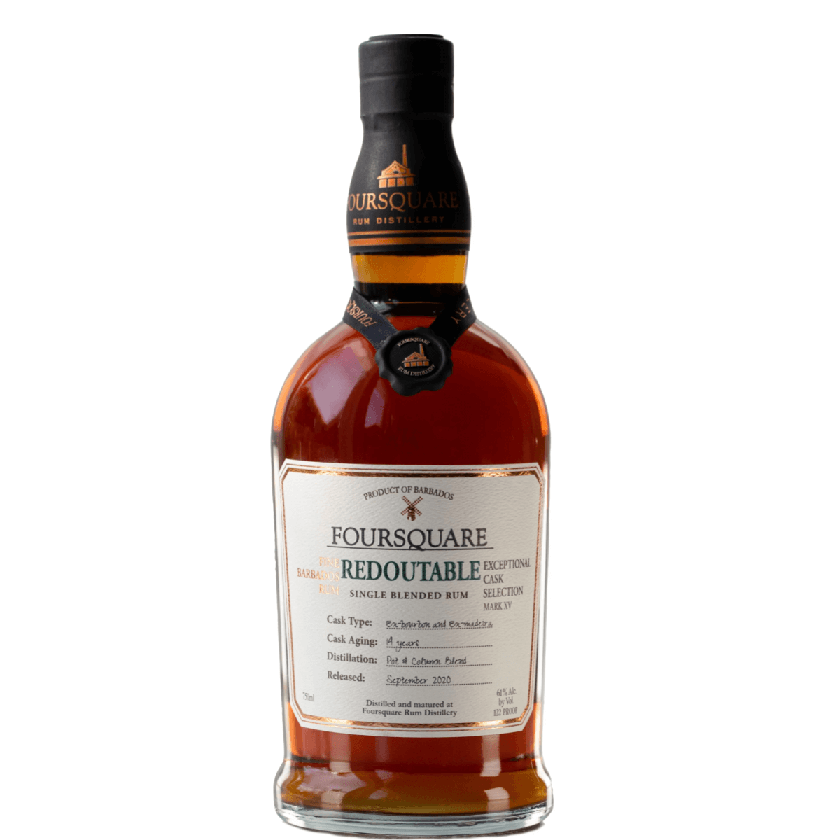 Foursquare Redoutable 14YR  Single Blended Rum 750ml