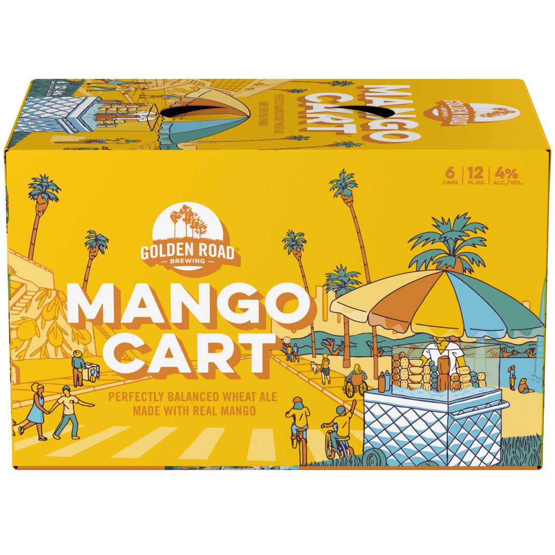 Golden Road Mango Cart 6 Pack | 12oz Cans