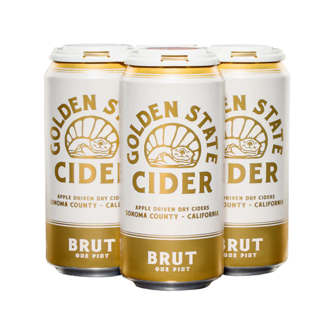 Golden State Cider Brut 4 Pack | 16oz Cans