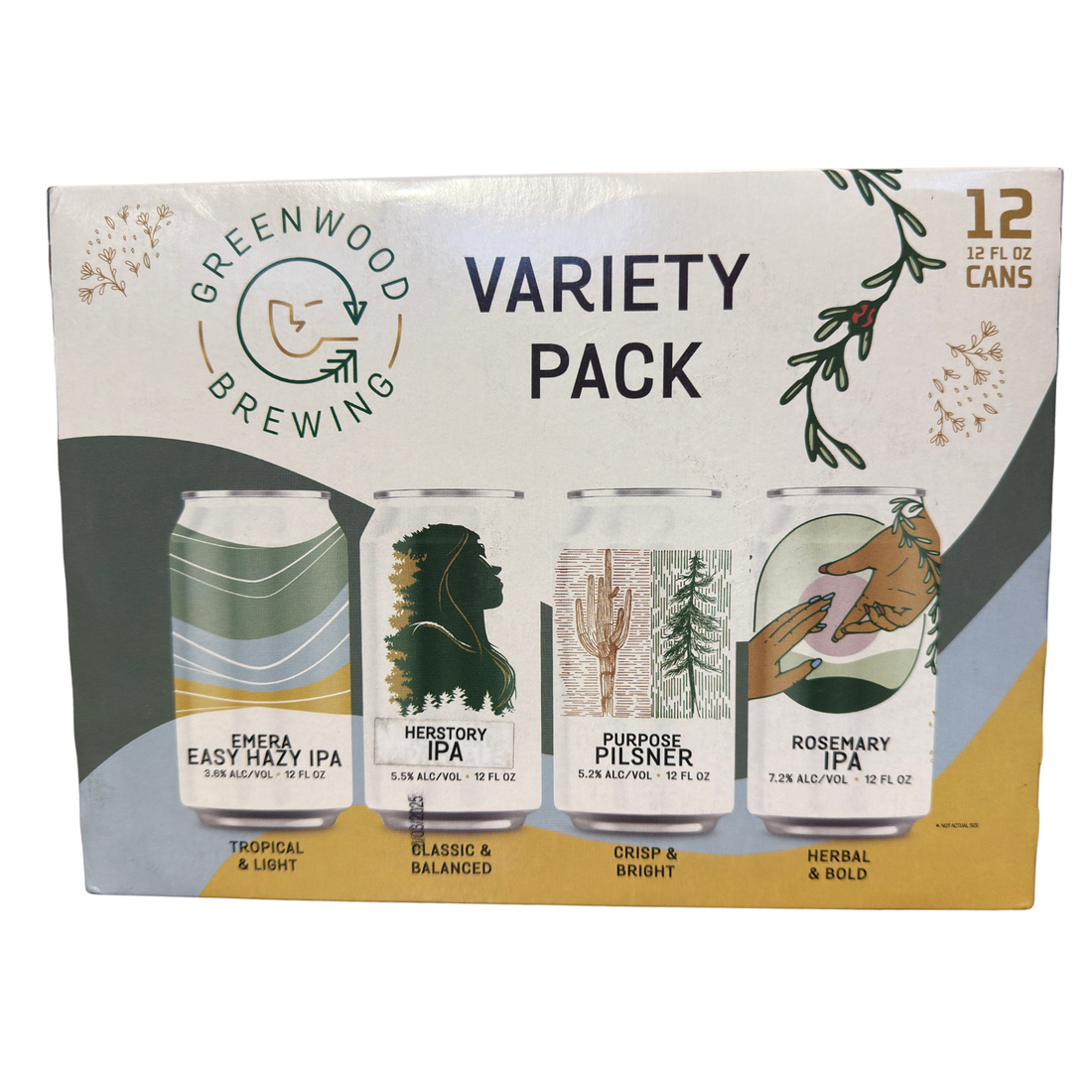 Greenwood Brewing Variety Pack 12 Pack | 12oz Cans