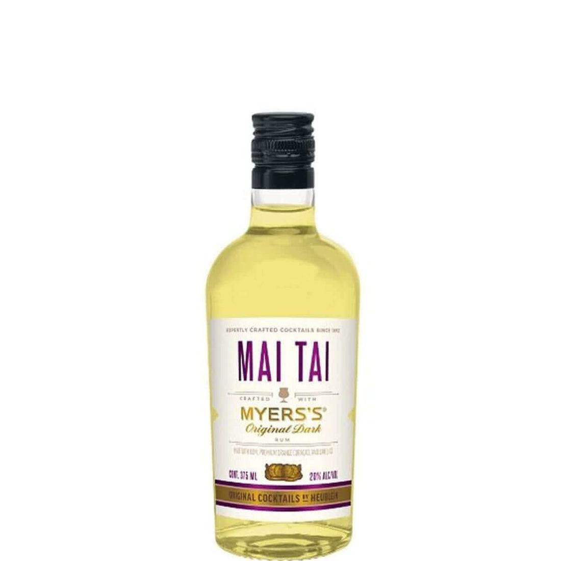 Heublein RTD Mai Tai 375ml bottle, ready-to-drink cocktail from the United States.