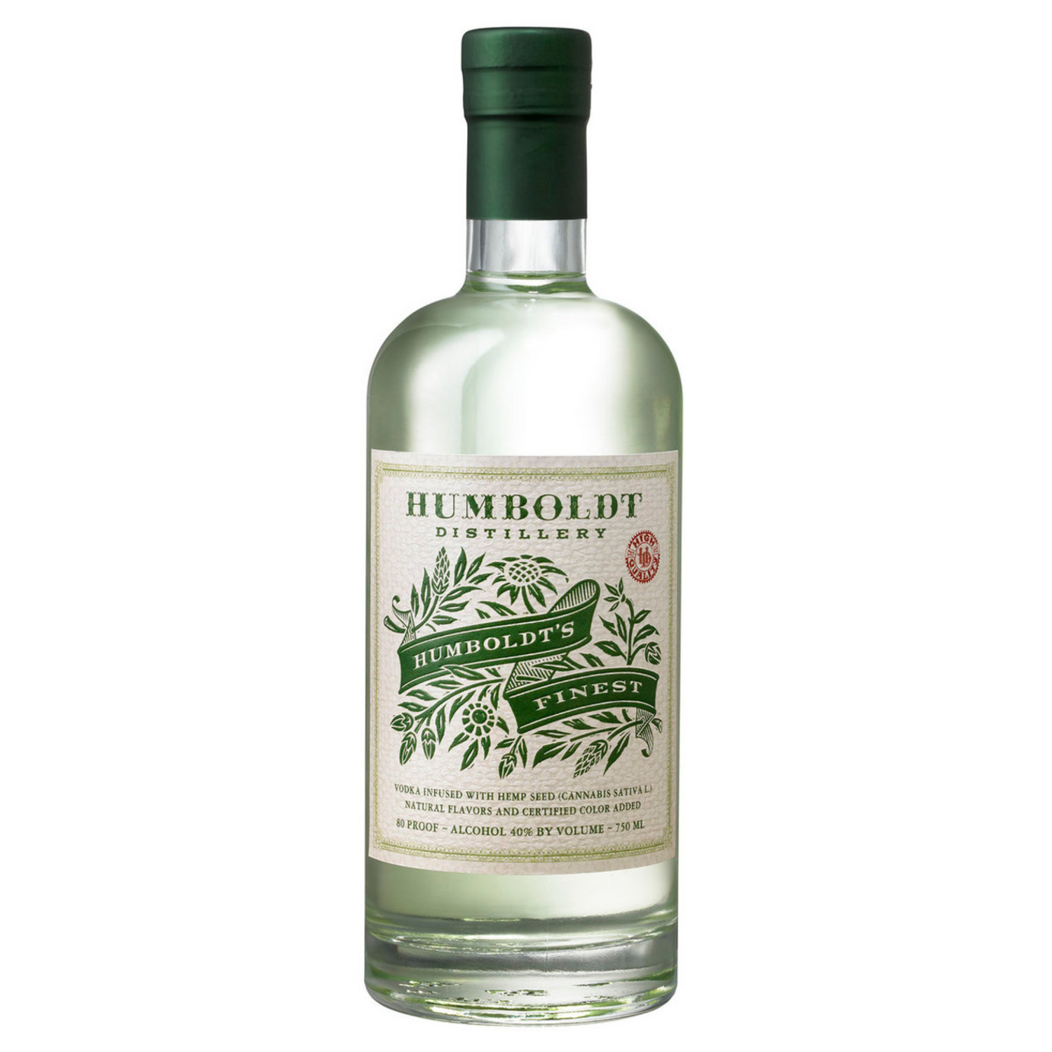 Humboldt Distillery Hemp Vodka 750ml