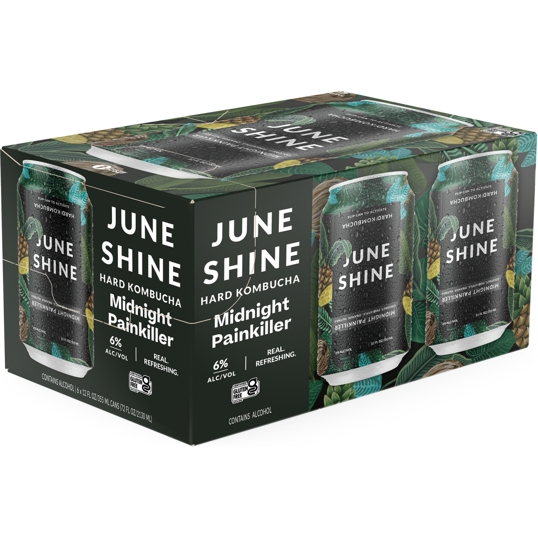 June Shine Midnight PainKiller 6 Pack | 12oz Cans