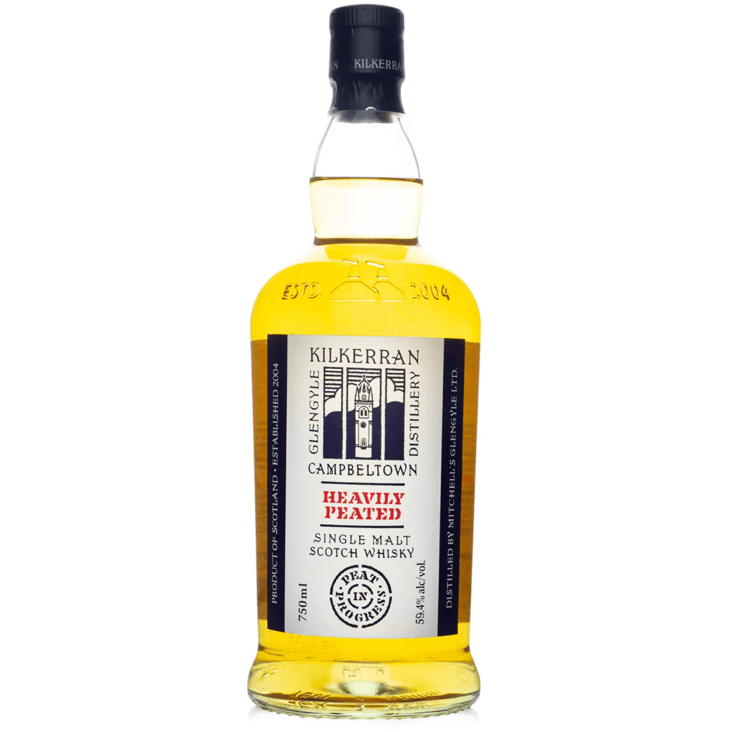 Kilkerran Heavily Peated Single Malt Scotch 750ml