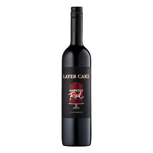 Bottle of Layer Cake Jampacked Red 2019, California red blend, 750ml. In-store pick-up USA