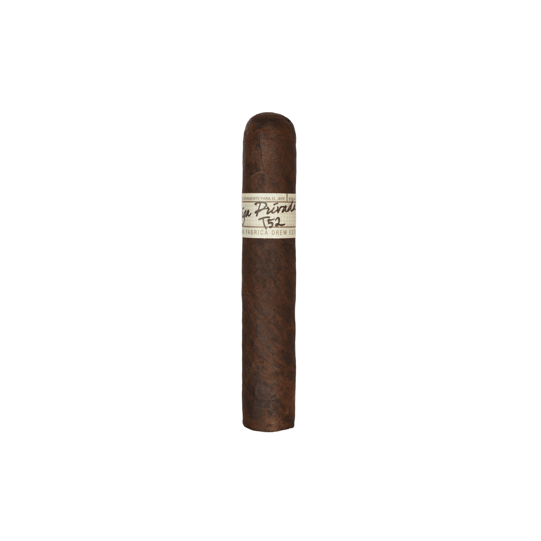 Liga Privada T52 Robusto cigar with dark Connecticut River Valley wrapper