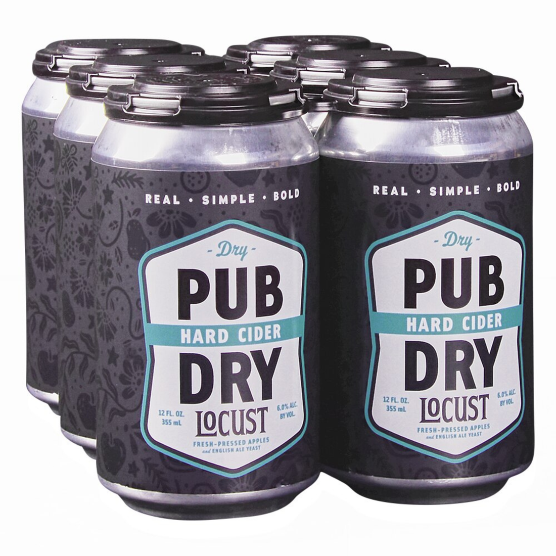 Locust Cider Pub Dry Cider 6 Pack | 12oz Cans
