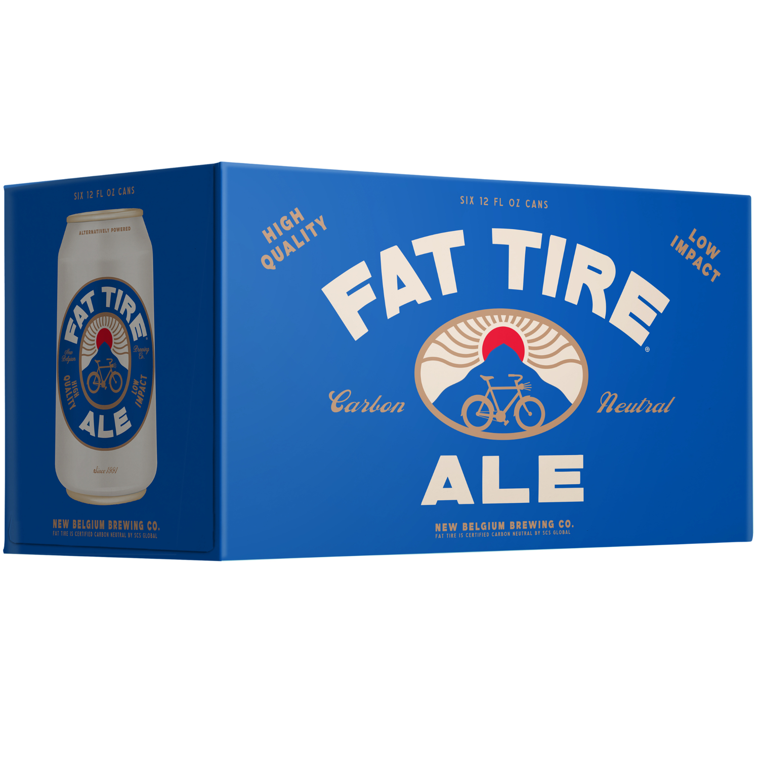 New Belgium Fat Tire 6 Pack | 12oz Cans