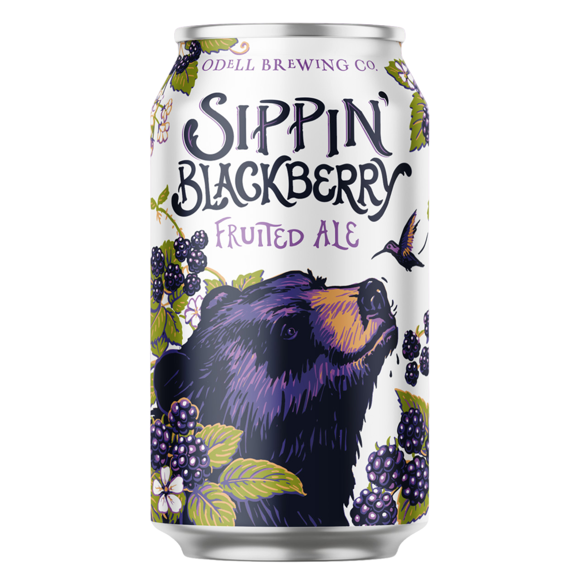 Odell Sippin Blackberry Sour Ale 12oz CAN