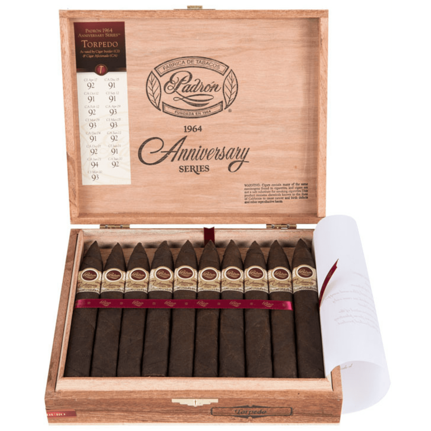 Padron 1964 Torpedo Maduro