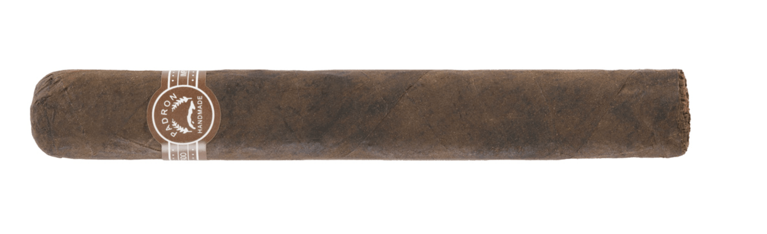 Padrón 3000 Natural cigar with Nicaraguan Habano wrapper, offering rich flavors of cocoa and coffee; medium to full strength Robusto Extra.
