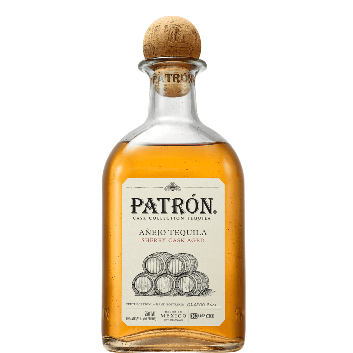 Patron Anejo Sherry Cask Aged Tequila 750ml