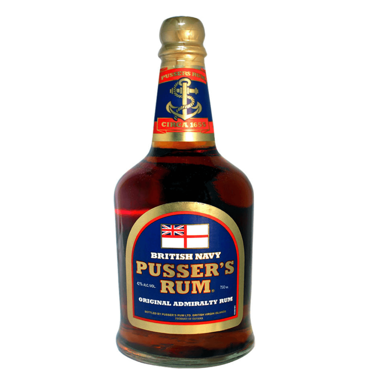 Bottle of Pusser&