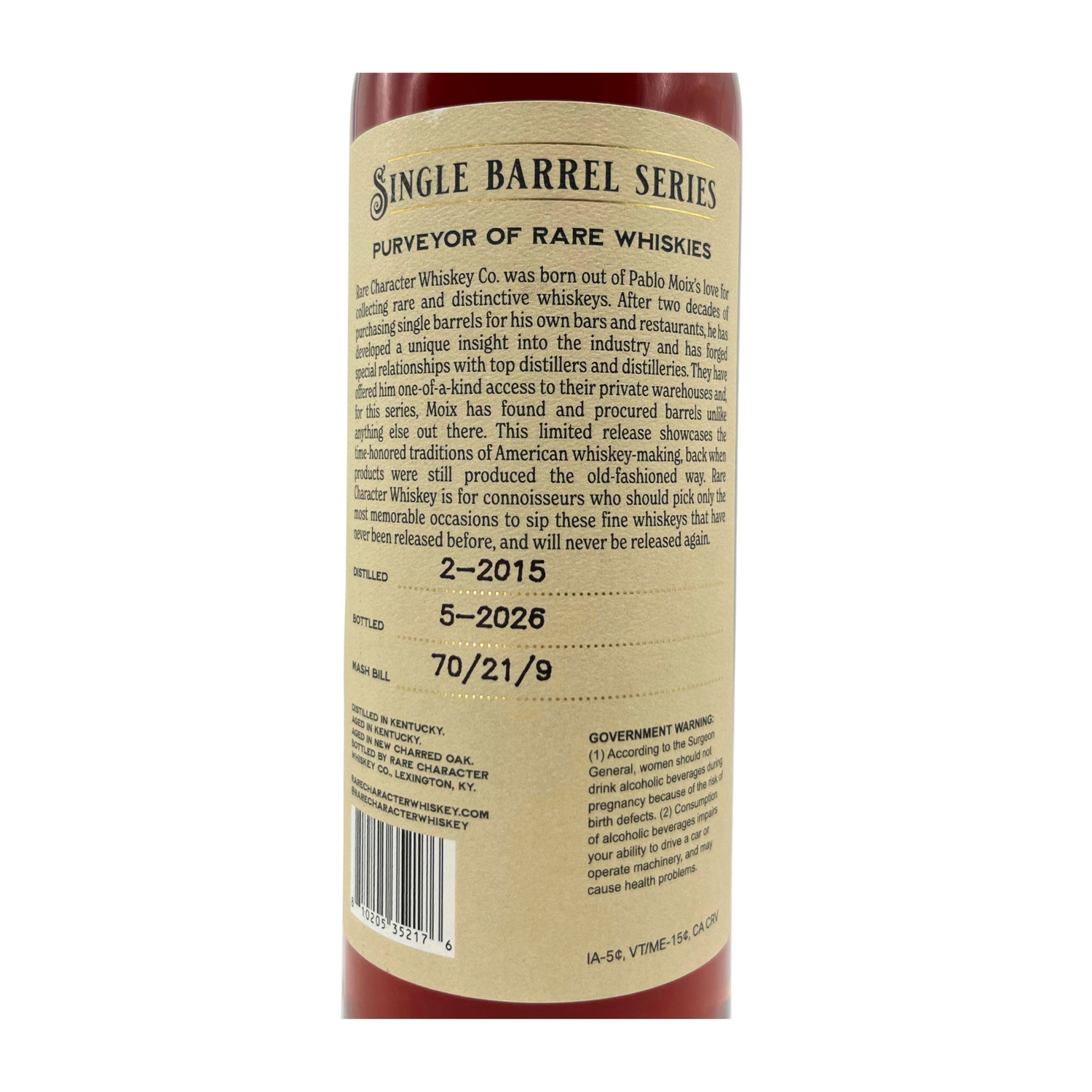 Rare Character "Rabidus Sanctum" ABS SB 750mL