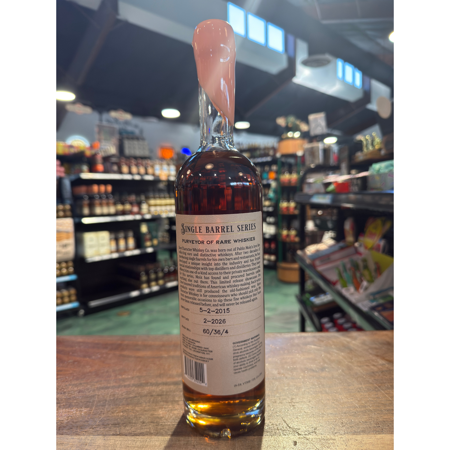 Rare Character Monkey Mafia Business PPLD And Flag Liquor Single Barrel 750ml