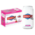 Happy Mom Raspberry Hard Seltzer 12 Pack, 12oz cans, with bold pink packaging showcasing refreshing raspberry flavor, 5% ABV.