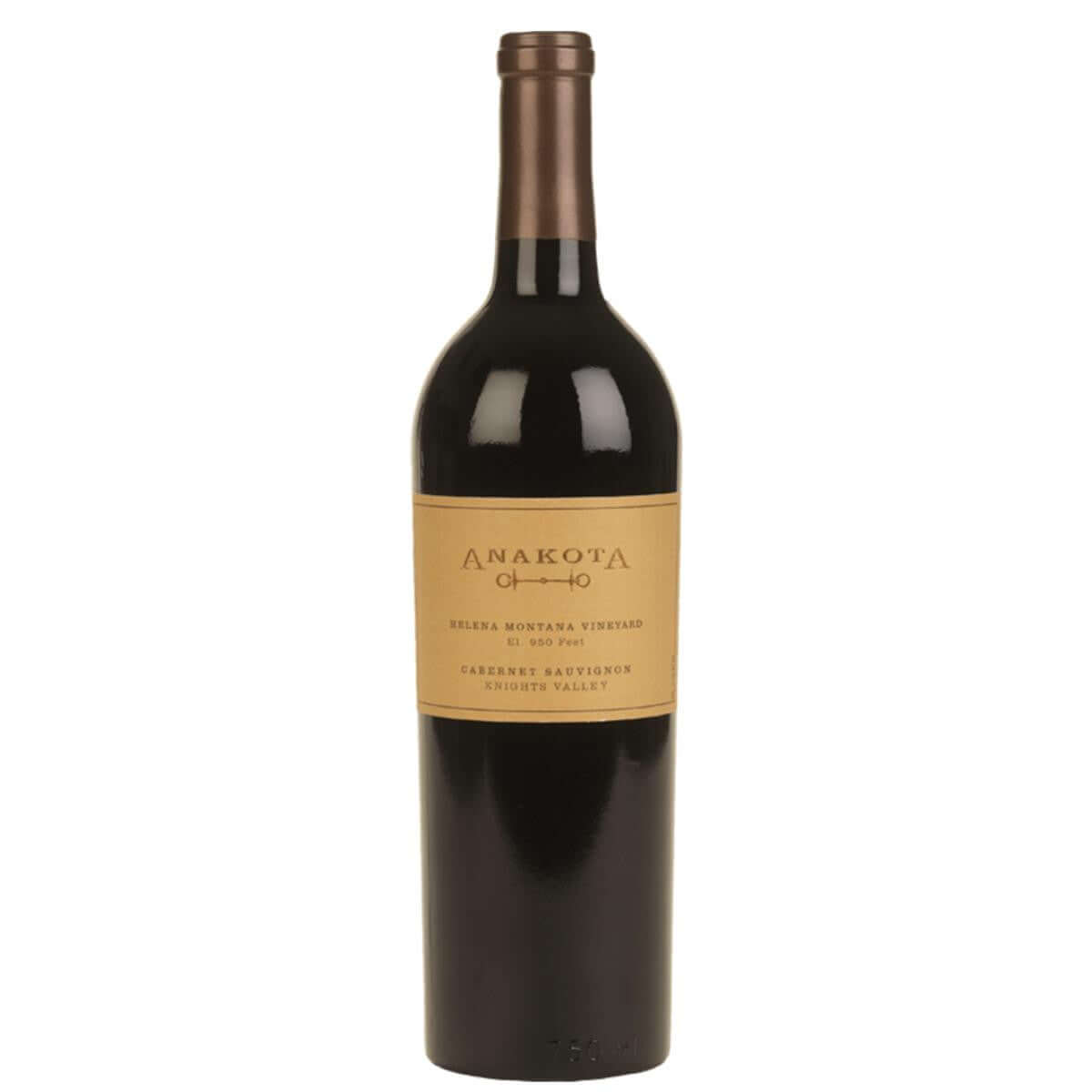 Anakota Cabernet Sauvignon Helena Montana 2015