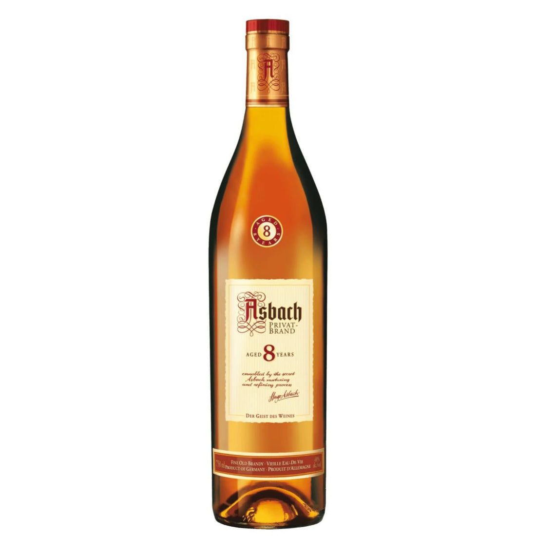 Asbach Privat-Brand 8 Year Brandy 750ml