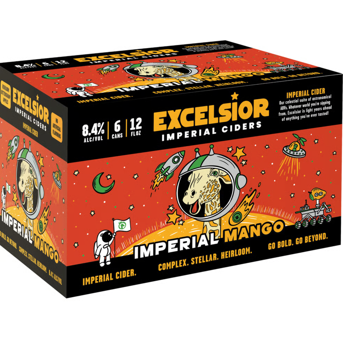 Schilling Excelsior Imperial Mango 6 Pack | 12oz Cans