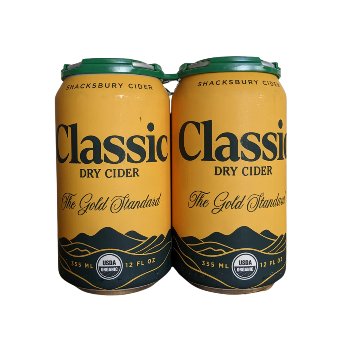 Shacksbury Classic Dry Cider 4 Pack | 12oz Cans