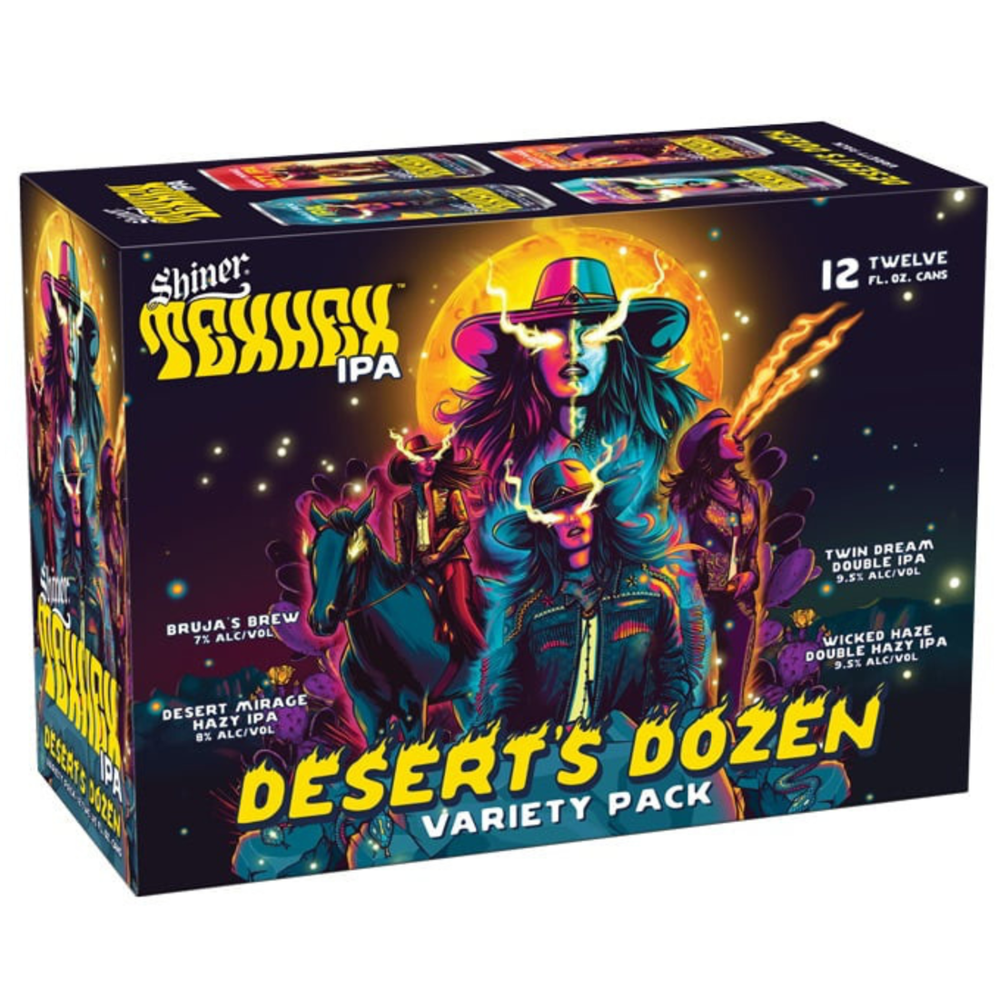 Shiner Texhex Variety 12 Pack | 12oz Cans