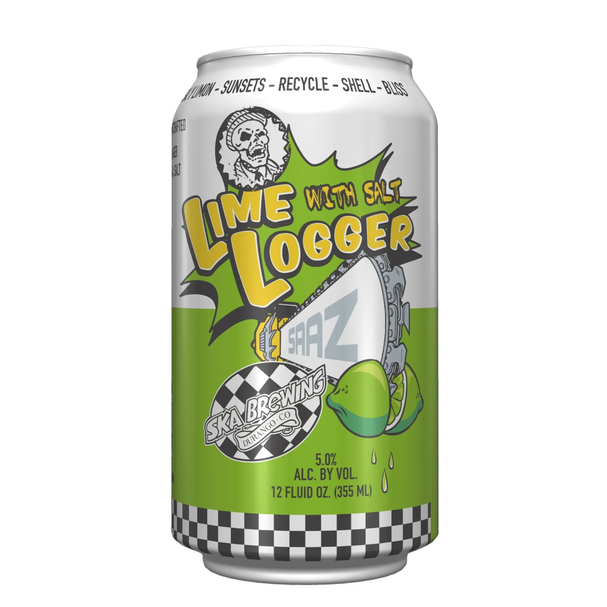 Ska Lime With Salt Logger 12oz CAN