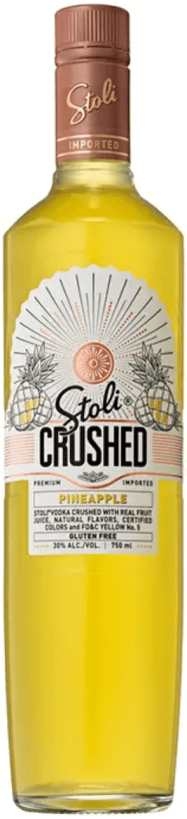 Stoli Crushed Pineapple Vodka 750ml