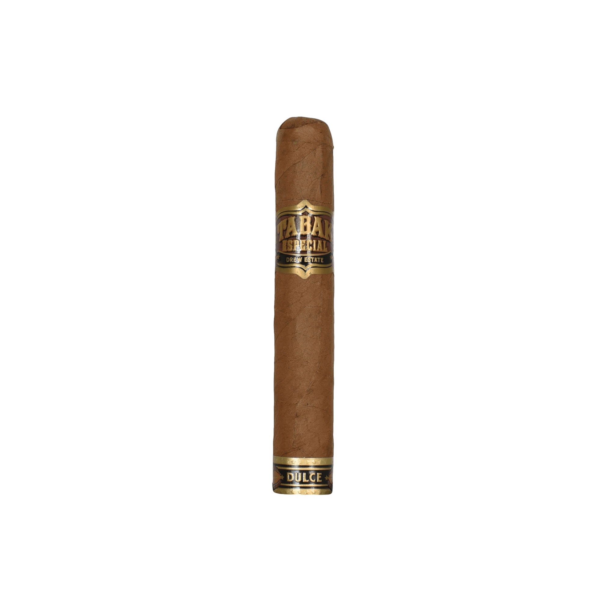Tabak Especial Dulce Corona cigar by Drew Estate, featuring Ecuadorian Connecticut Shade wrapper, 5x46, mild to medium strength.