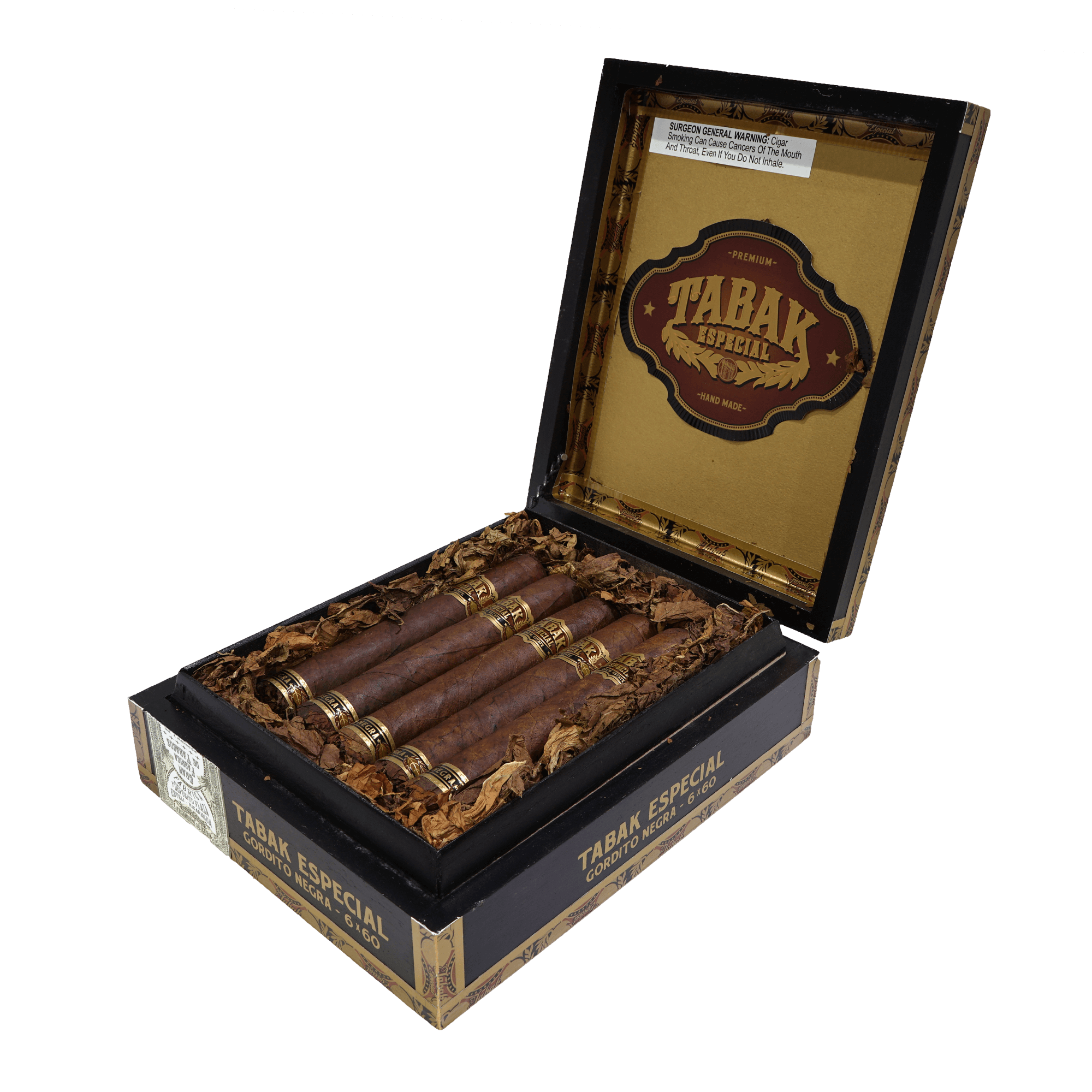 Tabak Especial Gordito Negra 10ct Box