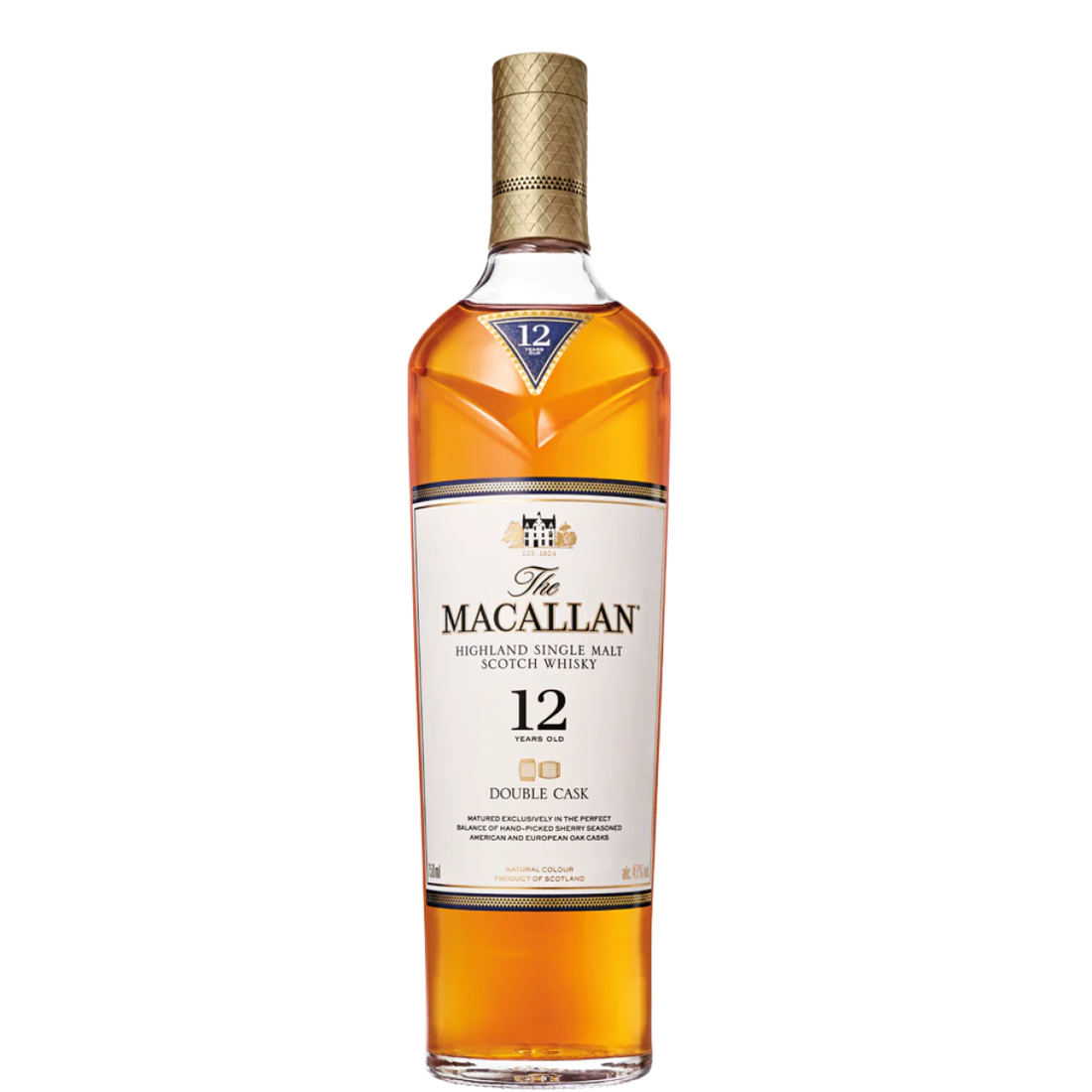 The Macallan Sherry Cask 12YR Single Malt 750ml