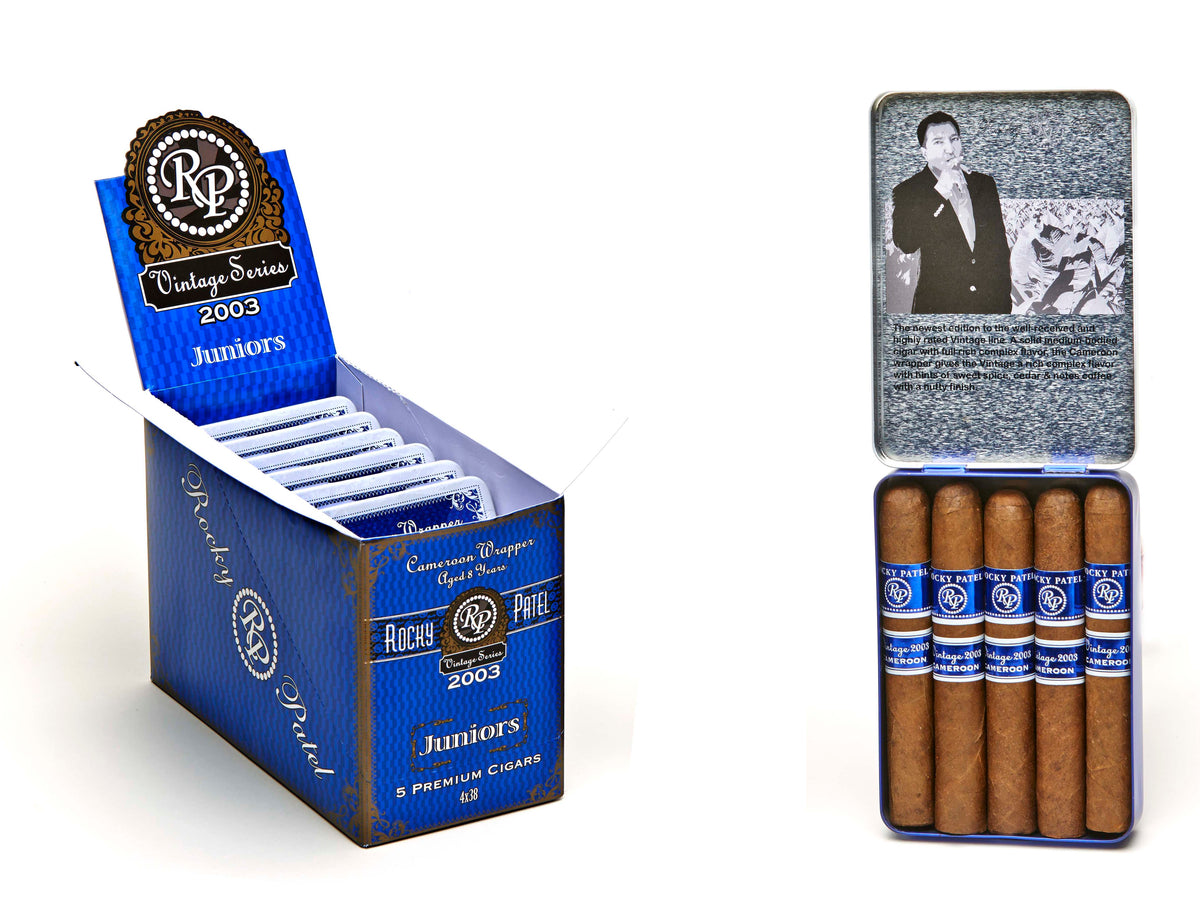 Rocky Patel Vintage 2003 Juniors 5ct TIN