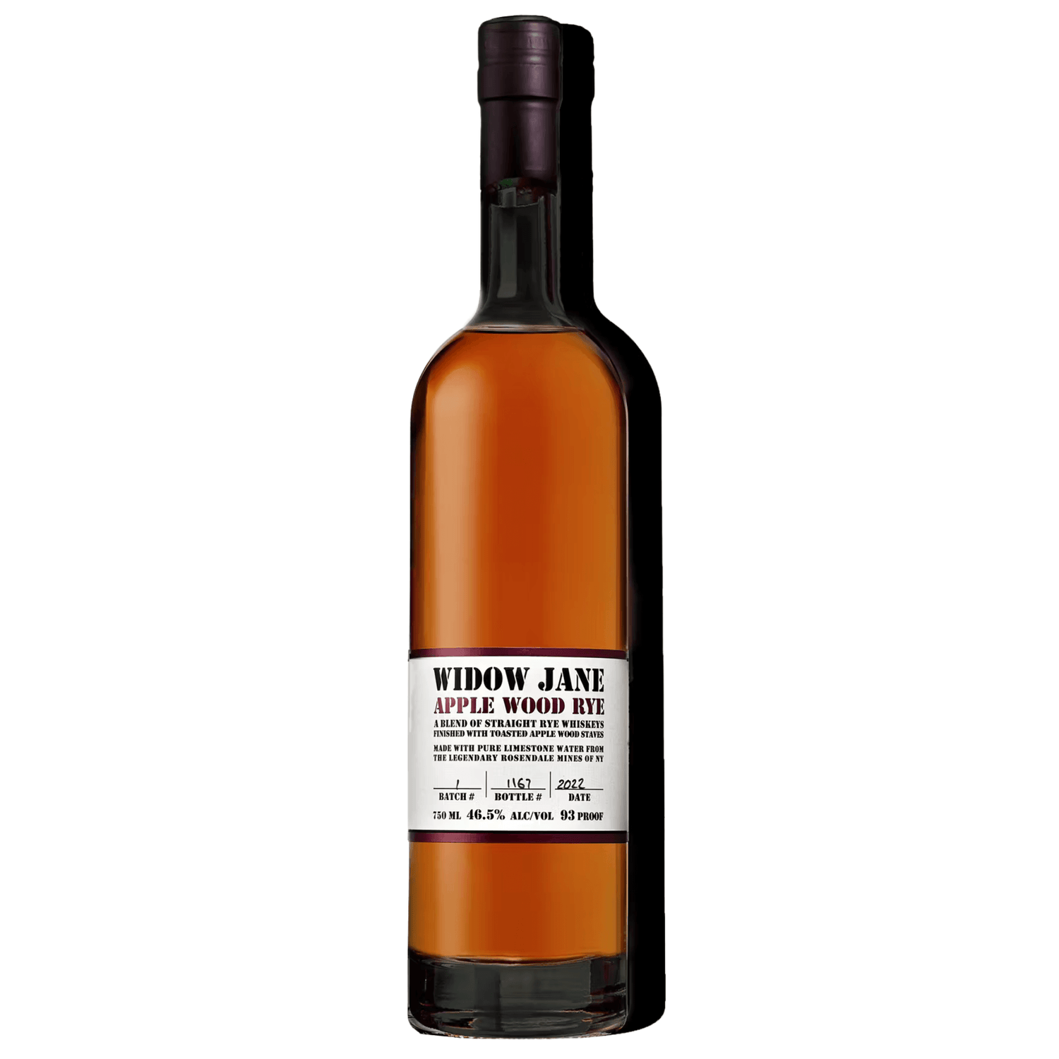 Widow Jane Applewood Rye 750ml