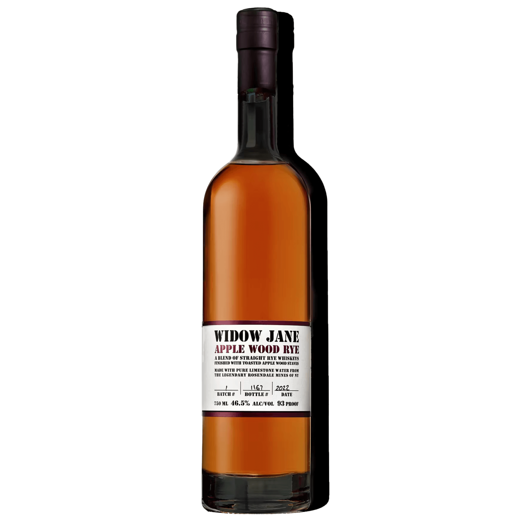Widow Jane Applewood Rye 750ml