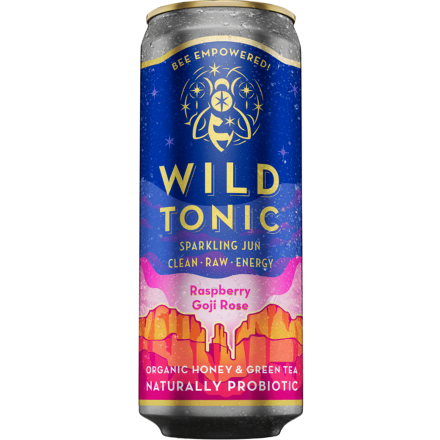 Wild Tonic Raspberry Goji Rose 12oz CAN