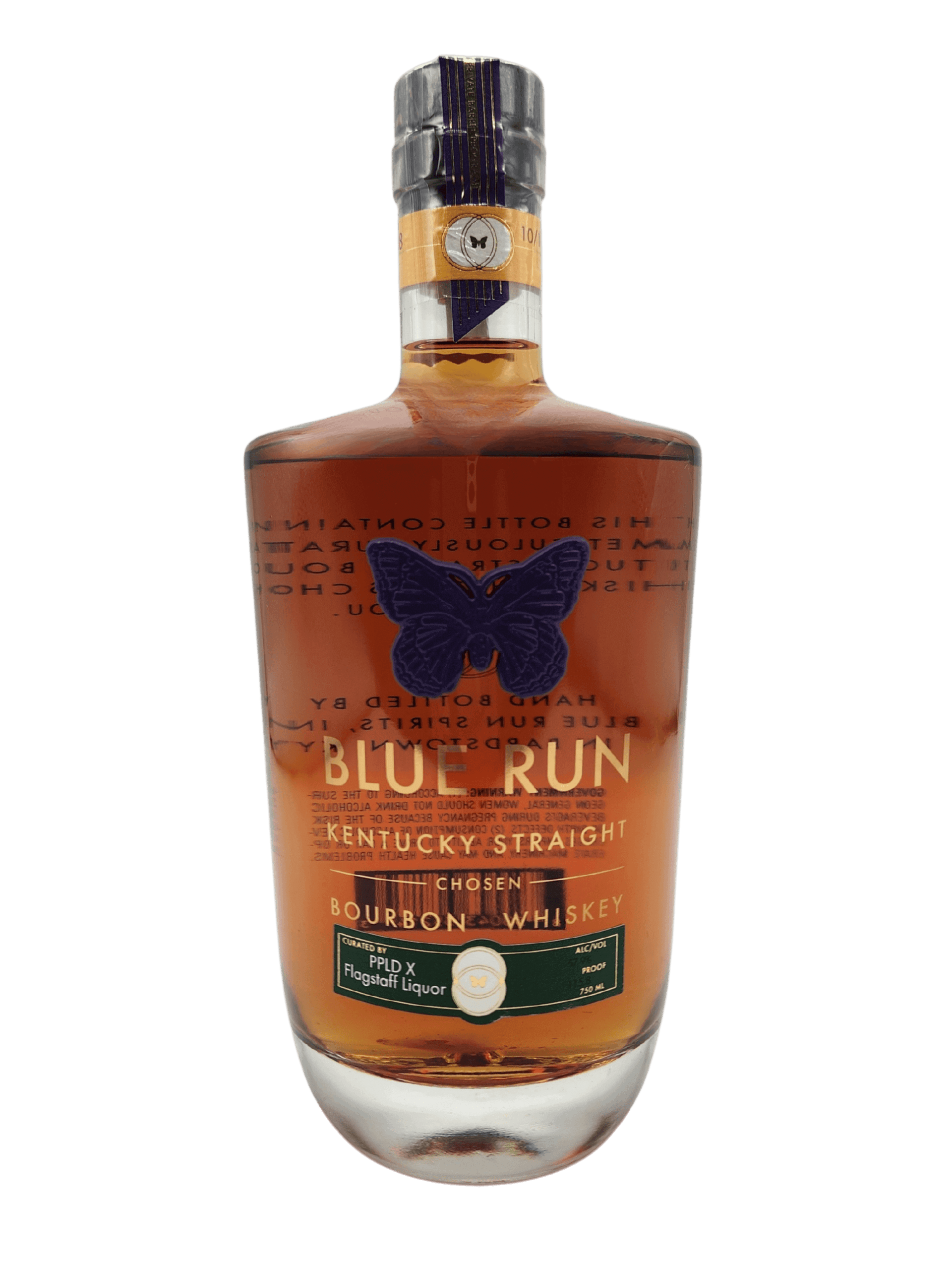 Blue Run PPLDxFlag 115.8PF Bourbon 750mL – Flagstaff Liquor