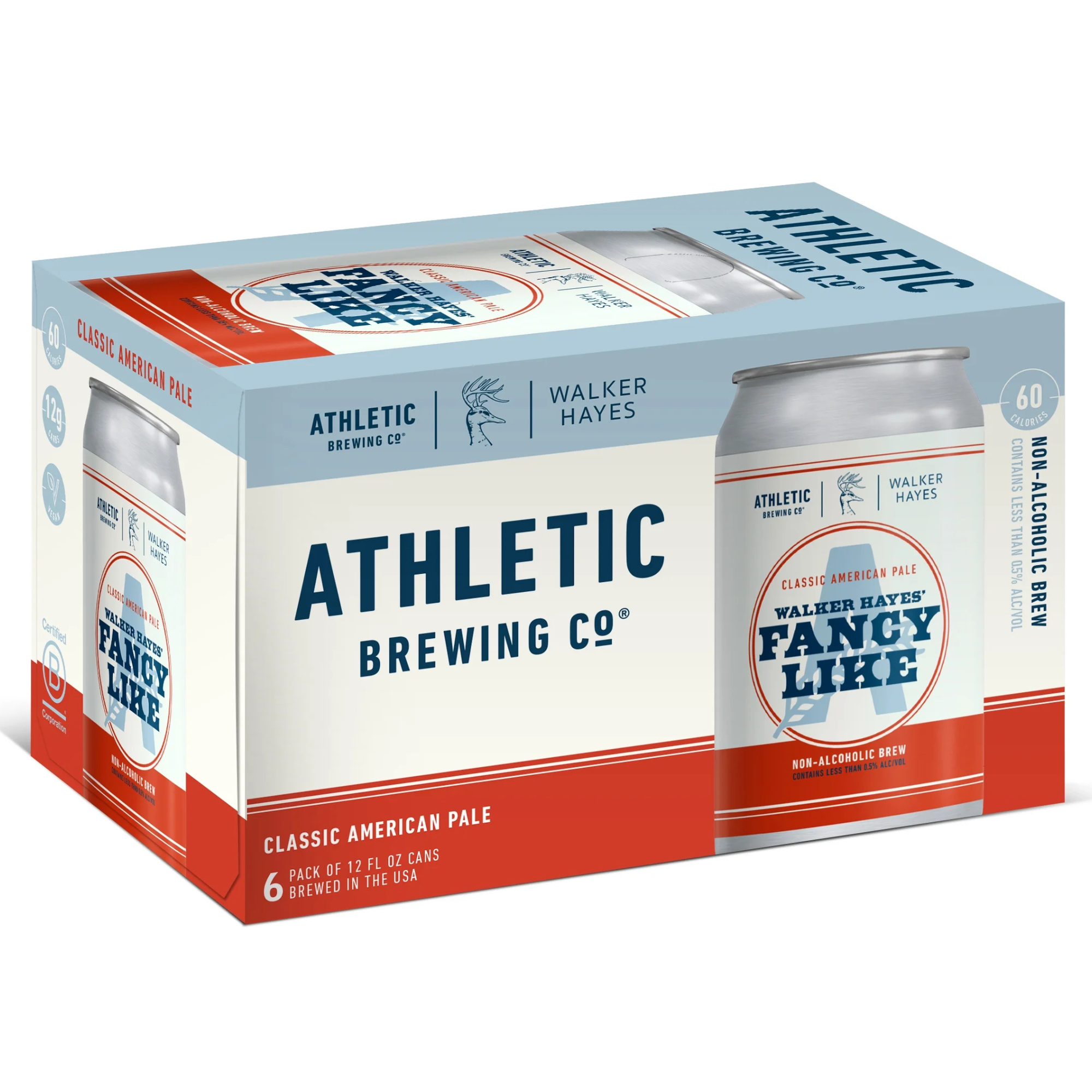 Athletic NA Fancy Like Pale Ale 6 Pack | 12oz Cans