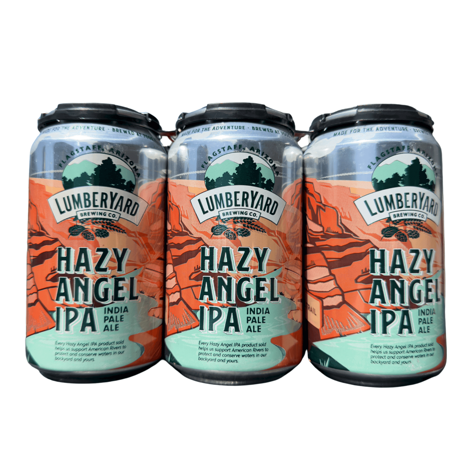 Lumberyard Hazy Angel HIPA 6 Pack | 12oz Cans – Flagstaff Liquor