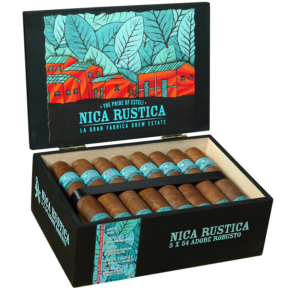 Nica Rustica Adobe Robusto 25ct Box