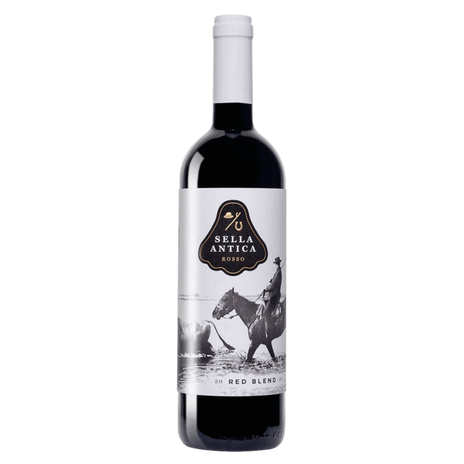 Sella Antica Red Blend 2021 wine bottle, 750ml, Tuscan red wine from Maremma, Tuscany, Italy with 14% ABV.