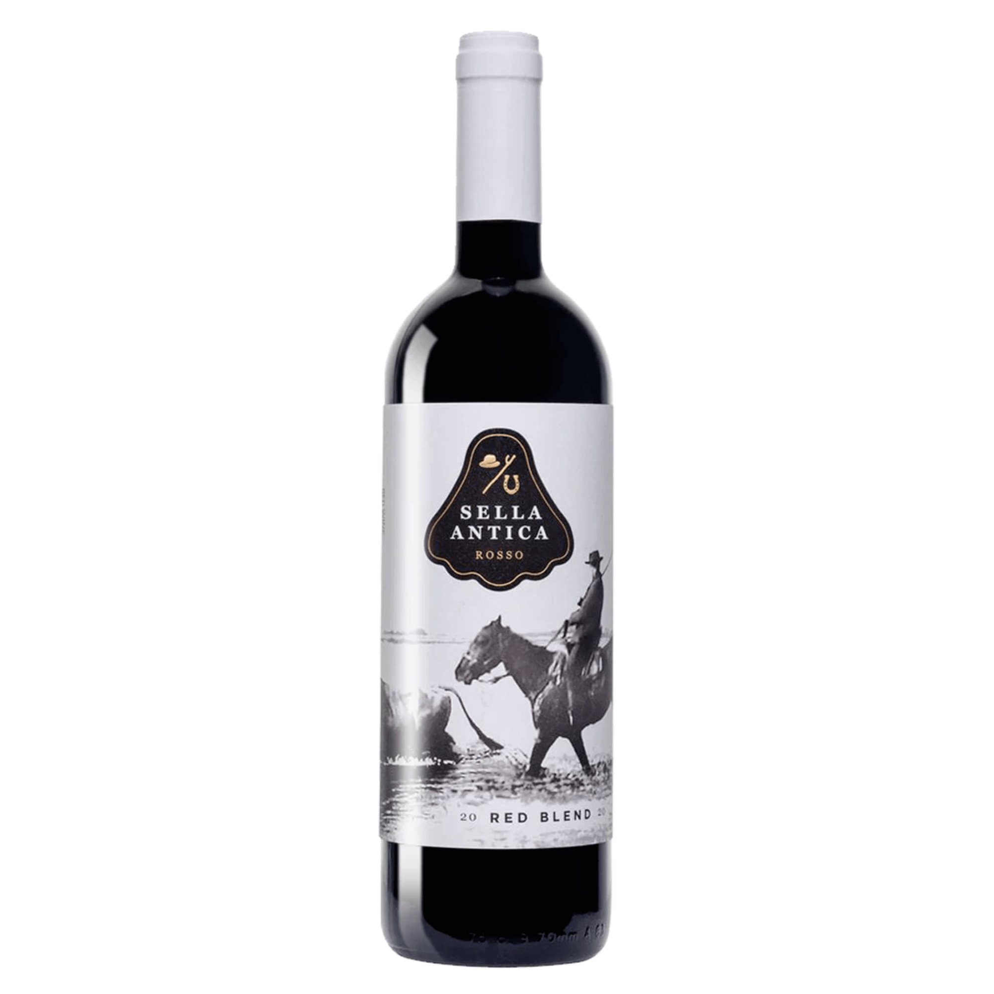 Sella Antica Red Blend 2021 wine bottle, 750ml, Tuscan red wine from Maremma, Tuscany, Italy with 14% ABV.