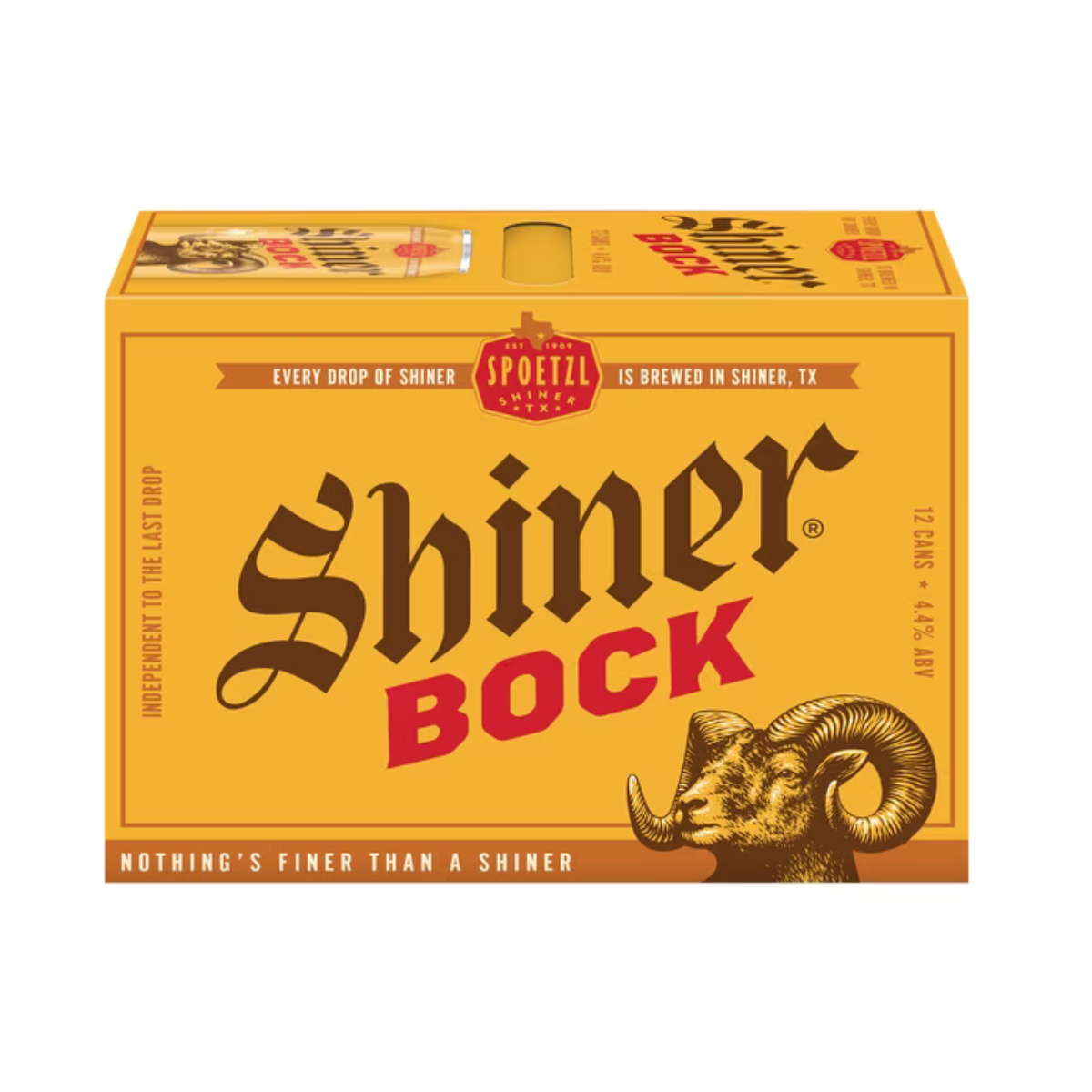 Shiner Bock 12 Pack | 12oz Cans
